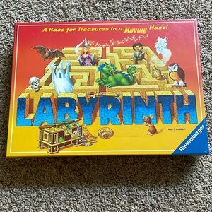 Ravensburger - LABYRINTH - Race for Treasure in a Moving Maze Game.